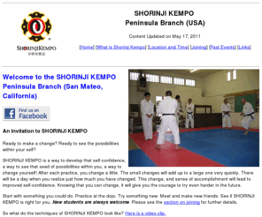 skpeninsula.org: SHORINJI KEMPO Peninsula Branch
Welcome to the Website of the World Shorinji Kempo Organization Peninsula Branch.