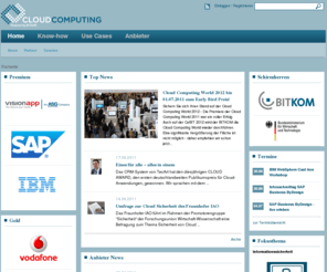 cloud-practise.com: Front Page | Cloud-Practice.de
Cloud Computing eine Initiative des BITKOM