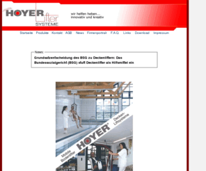 custom-made-gmbh.com: Hoyer hilft heben ... innovativ und kreativ
Hoyer hilft heben ... innovativ und kreativ