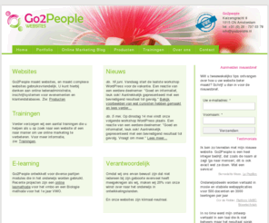 go2people.nl: Go2People Websites | Home
Go2People levert websites en geavanceerde webapplicaties