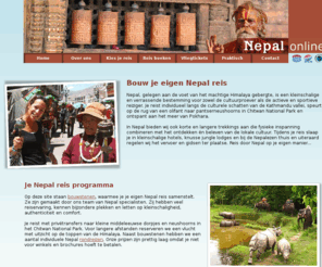 nepalonline.nl: Nepal reizen | Bouw je eigen Nepal vakantie
Stel zelf je Nepal vakantie samen met de bouwstenen van Nepal online. Je reist en overnacht in de sfeer van het land. We helpen je graag met jouw reis.