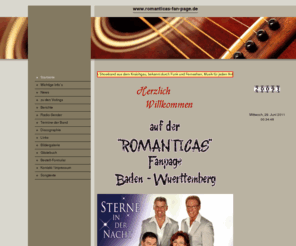 romanticas-fan-page.de: "ROMANTICAS" Fan-Page-Baden-Württemberg
www.romanticas-fan-page.de