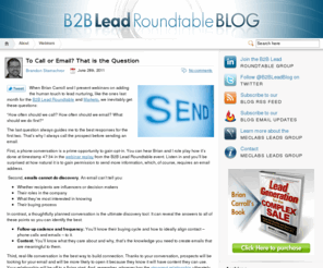 b2bleadblog.com: B2B Lead Blog
