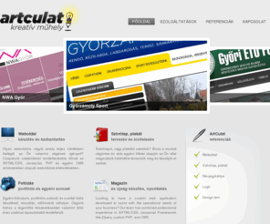 gtwo.hu: Főoldal | ArtCulat kreatív műhely Győr
Artculat kreatív műhely Győr. Weboldal készítés, fotózás, magazin, névjegykártya, meghívó és szórólap készítés.