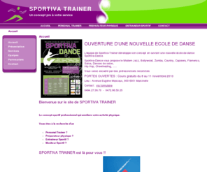 sportiva-trainer.com: Accueil
SPORTIVA TRAINER | Un concept pro à votre service