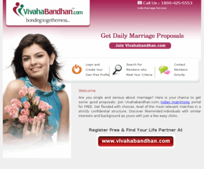 vbmatrimony.org: Indian Matrimonials - Marriage - Matrimonial Services - Indian Marriage
The No. 1 & Most Successful Indian Matrimonial Site. Trusted by millions of Indian Brides & Grooms globally. Register FREE!