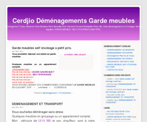 cerdjio.info: Cerdjio Déménagements Garde meubles
