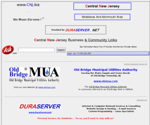 cnj.biz: CNJ.BIZ by DuraServer.net
CNJ.BIZ is Central New Jsesey's web site for locating the products, services, and companies you have been looking for.