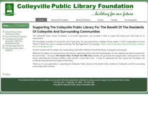 colleyvillelibraryfoundation.com: Colleyville Public Library Foundation Home
Colleyville Public Library Foundation