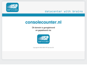 consolecounter.com: ISP Services BV
ISP Services BV