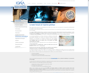 igna.fr: Expertises médico-légales génétiques - IGNA
IGNA réalise des expertises génétiques, digitales, morphoanalyse de traces de sang et informatique à partir de prélèvements de scènes dinfraction