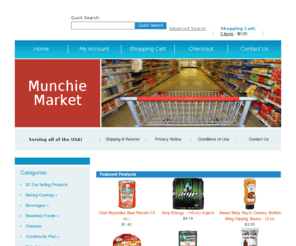 munchiemarket.com: Munchie Market - Order Groceries - Online Groceries - Online Snacks - All Shipped
Groceries and Snacks Shipped to your door