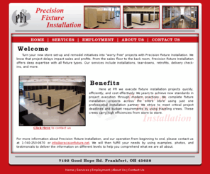 precisionfixtureinstallation.com: Precision Fixture Installation
Turn your new store set-up and remodel initiatives into 