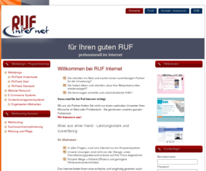 ruf-internet.de: Ruf Internet - Ihre Webdesign Internet Agentur jetzt neu  in Schwyz
Ruf Internet realisiert für Sie eine anwenderfreundliche Internetpräsenz.Wir sorgen für Ihren guten Ruf