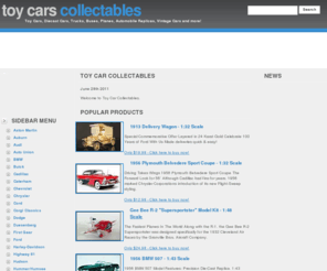 toy-cars.net: Toy Car Collectables
Toy Car Collectables