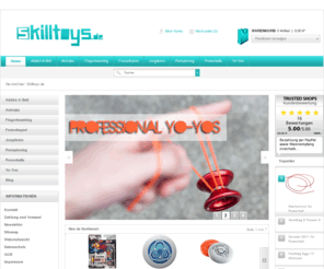 skilltoys.de: Skilltoys.de
Onlineshop für Skilltoys wie Yo-Yos, Footbags, Fingerboarding, Jonglage und weitere Artikel, die Geschicklichkeit erfordern. 24h-Service und günstige Preise.