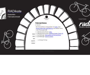 radikate.org: RADikate
Selbsthilfe-Fahrradwerkstatt