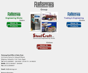 ratomag.com: Ratomag Group
Ratomag Group is a market leader in executing projects serving the various industries including hotels, hospitals, institutions and factories.