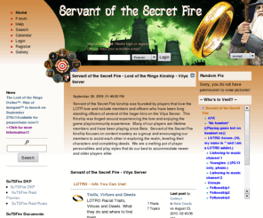 sotsfire.com: Servant of the Secret Fire - Vilya Server - Index
Servant of the Secret Fire - Vilya Server - Index