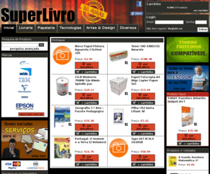 superlivro.eu: Livraria Papelaria Tecnologia online para si e para o seu escritório | Superlivro.Eu
Superlivro.eu pratica preços de revenda no material de escritório e consumíveis de informática. Além de todo material de papelaria, Superlivro.eu comercializa  livros escolares para todas as escolas do país e fazemos entregas em todo o território continental, Madeira e Açores em 48 horas.