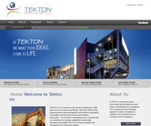 tektonc.com: Welcome to Tekton Construction a small hub zone business established in 1999
