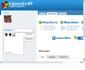 martikay.com: Blastoff Network
Blastoff Online Shopping Mall that pays you cash back for your purchase.