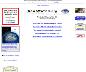 newswatch.org: NewsWatch: The Media WatchDog and Consumer's Guide to the News
NewsWatch: Views On The News