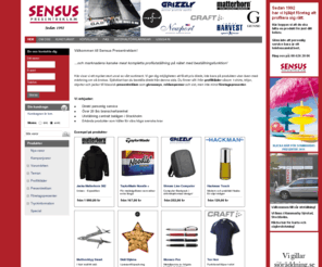 sensuspr.se: Sensus Presentreklam - Profilprodukter som märks
Vi är proffs på profil- och presentreklam och har över 20 års branscherfarenhet. Vi erbjuder en fullmatad nätkatalog med köpfunktion. 08-626 20 06