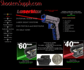 lasersights.com: Smyrna Shooters Supply
LaserMax  Internal Guide Rod Laser Sight Systems and Crimson Trace Laser Grips now on sale.  Military and Law Enforcements discounts available.