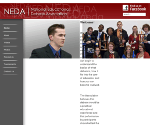 neda.us: NEDA | National Educational Debate Association
A debate association that emphasizes real world, audience centered debate.