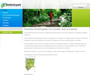 bentinckspark.nl: Bentinckspark » home
Alles over het Bentinckspark, het groene sportpark in het hart van Hoogeveen