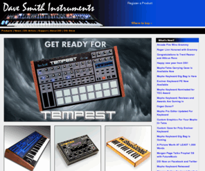 davesmithinstruments.com: Dave Smith Instruments :: Evolver :: Prophet '08 :: Poly Evolver :: Mopho :: Tempest
