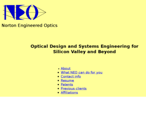 nortonoptics.com: Norton Engineered Optics
Optical design and systems engineering consultant