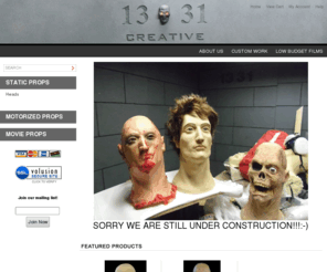 1331creative.com: 1331 Creative Offical Website
custom animatronic/motorized props, mask and sets