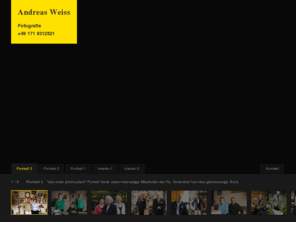 andreasweiss.org: Andreas Weiss Fotografie
Andreas Weiss Fotografie. Ausgesuchte Expertisen des hamburger Fotografen Andreas Weiss. Offizielle Hompage von Andreas Weiss.
