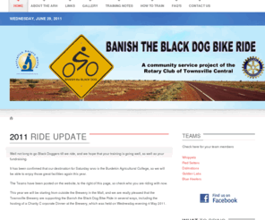 banishtheblackdog.org.au: Banish the Black Dog Bike ride for Australian Rotary Health
Banish the Black Dog Bike Ride - Supporting Australian Rotary Health in the Research of Mental Illness