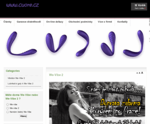 cuore.cz: We-Vibe 2 pro ženy, muže a páry. - Distributor vibrátoru We-Vibe 2
We-Vibe II pro ženy, muže a páry.