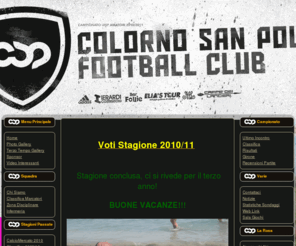 rugbycolornosanpolo.net: Rugby Colorno/San Polo
COLORNO SAN POLO FC | As blisga da mat!...