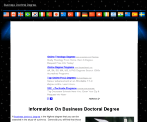 businessdoctoraldegree.com: Information On Business Doctoral Degree
in this article i will discuss everything you need to know about business doctoral degrees.