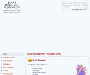 biharfoundation.co.uk: Bihar Development Foundation U.K.
Providing support for the development of the State of Bihar, we aim to extend to the whole of India, and to other countries in southern Asia. Join us in whatever way you can help.