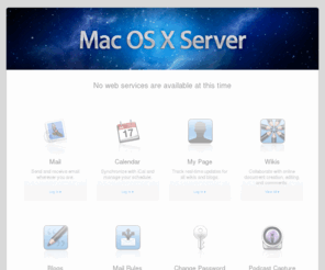 khashoggi.net: Mac OS X Server
