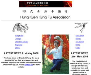 kungfu.co.uk: UK Kung Fu Training and Videos - Hung Kuen
Hung Kuen Kung Fu Association