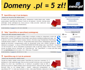 openoffice.pl: Portal OpenOffice.pl - darmowy pakiet biurowy!
Polska strona pakietu OpenOffice.org