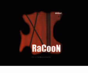 racoon-band.de: RaCooN
