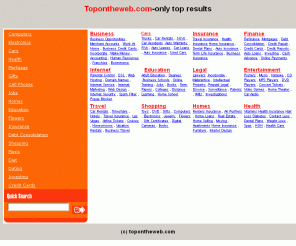 topontheweb.com: Top on the web
Try us and get only the best for free