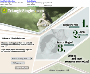 trianglesingles.com: TriangleSingles.com -- The best Dating Singles Site in the Triangle area including Wilmington, Charlotte, Winston Salem, Greensboro, NC, North Carolina!
