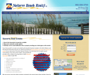 navarrebeachrealty.net: Navarre Real Estate
Click Here - To view ALL Navarre area properties!  Military Discounts, Homes, Condos, Rentals, Beach and Island homes.  Convenient to Hurlburt Field, Fort Walton Beach, Eglin AFB, Destin, and Pensacola.