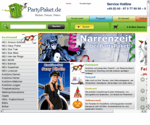 party-24.com: PartyPaket.de Klicken.Freuen.Feiern.
Partyideen, Rezepte und Dekorationen für Ihre Themenparty: Kinderfest, Karibik, Italien, Abgetaucht, Mexico, Asien, Oktoberfest, Winter, Weihnachten, Ostern, Tischdekoration