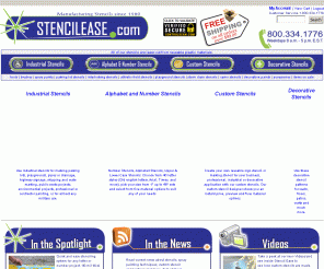 stencilease.com: Stencil Ease - The largest selection of Stencils for any application.
Welcome to Stencil Ease where we offer the largest selection of alphabet and number Stencil Sets, industrial and decorative stencils, and custom stencils for any application.