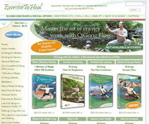 aboutqigong.com: Qi Gong DVDs, Qi Gong Videos, Qi Gong PBS Show, Tai Chi
Watch free Qi Gong (Chi Gong) videos or buy Lee Holden’s Qi Gong DVDs. Qi Gong (Chi Gong), Tai Chi, and Yoga use similar exercises for relaxation, pain relief and improved health. Order for yourself or as a gift today.